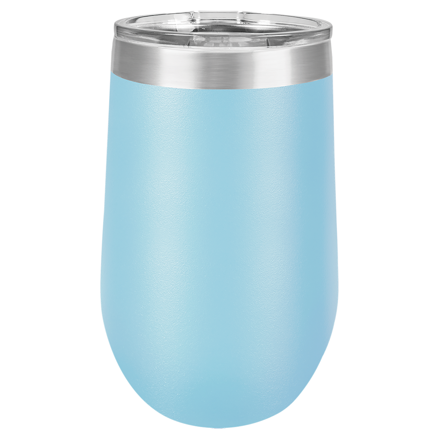 16 oz Powder Coated Stemless Wine Tumbler