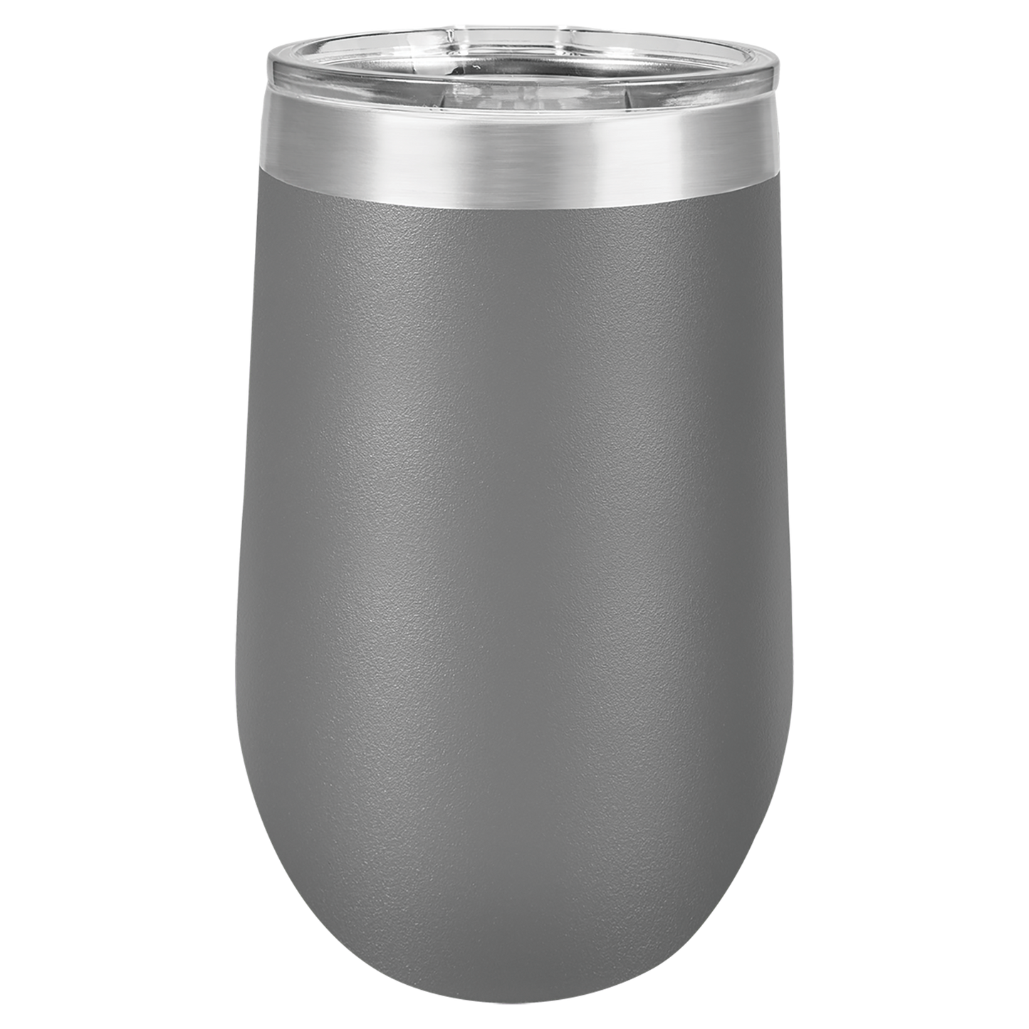 16 oz Powder Coated Stemless Wine Tumbler