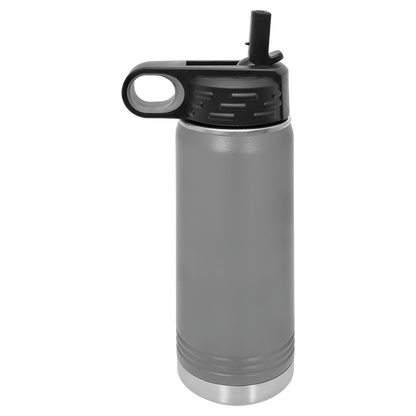 20 oz Powder Coated Water Bottle