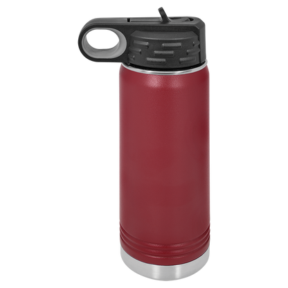 20 oz Powder Coated Water Bottle