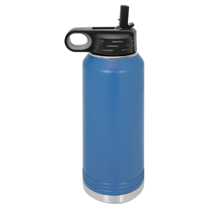 32 oz Powder Coated Water Bottle