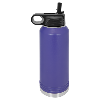 32 oz Powder Coated Water Bottle