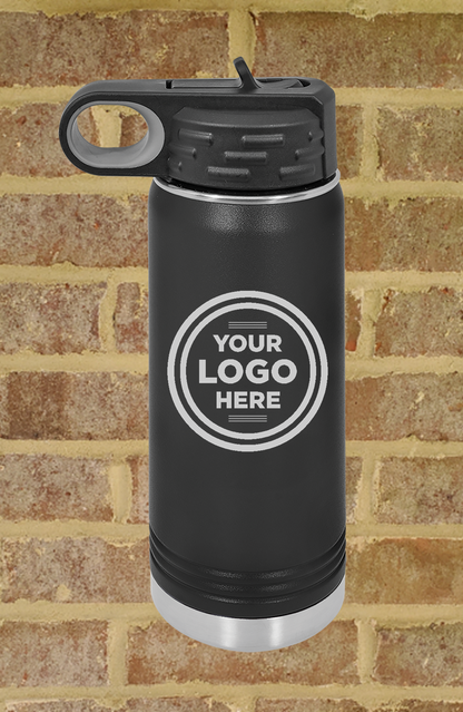 20 oz Powder Coated Water Bottle