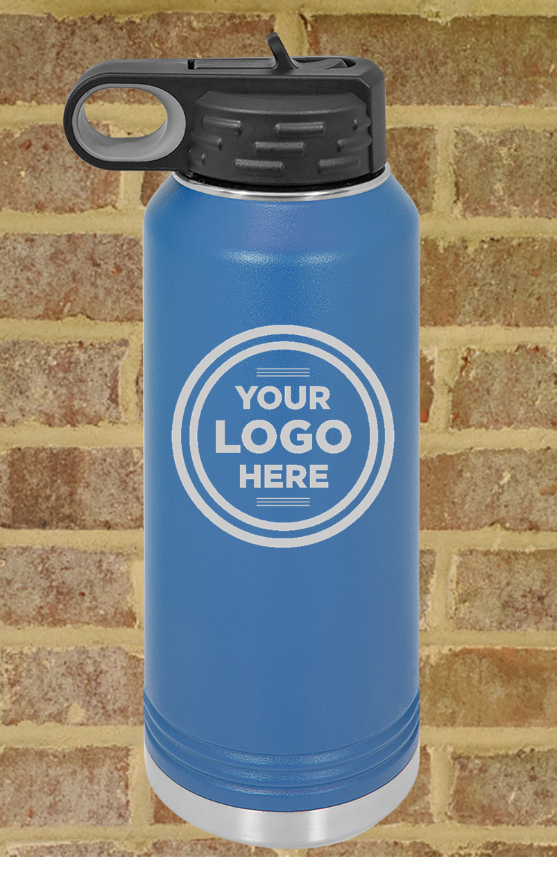 32 oz Powder Coated Water Bottle