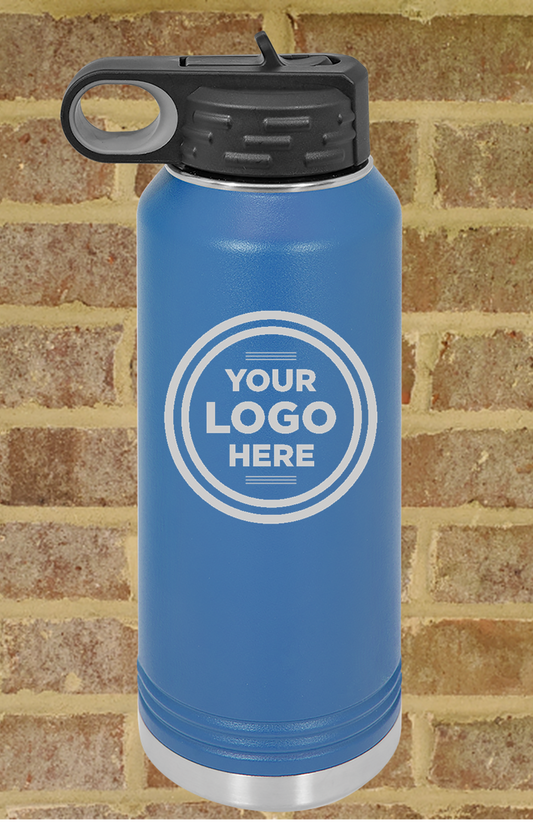 32 oz Powder Coated Water Bottle